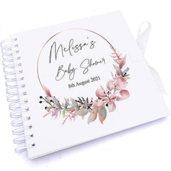 Personalised Baby Shower Scrapbook Photo Album