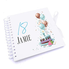Personalised 18th Birthday Gifts for Him Scrapbook Photo Album