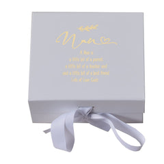 ukgiftstoreonline Personalised Nan White Gift Box With Sentiment