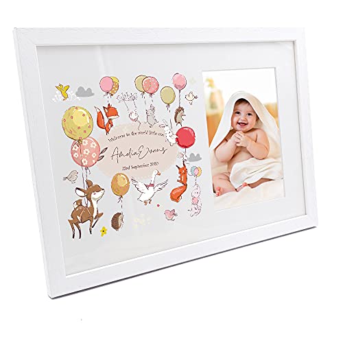 Personalised Welcome to the world little One Birthday Photo Frame