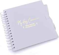 Personalised Holy Communion Guest Book, Photo Album or Scrapbook