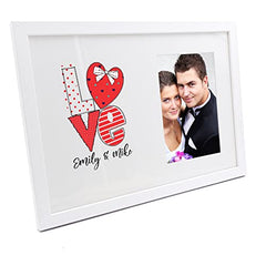 Personalised Love Themed Photo Frame