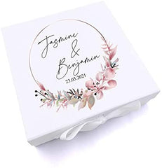 Personalised Keepsake Box Wedding Memory box Gift