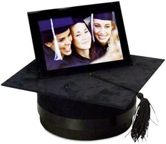 Graduation Gift Keepsake Black Hat with Photo Frame Graduation Present Novelty Gift Ornament
