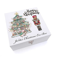 ukgiftstoreonline Personalised Boys Christmas Eve Wooden Box