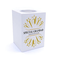 Personalised Special Grandad Tea Light Holder
