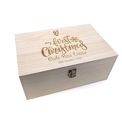 Personalised My First Christmas Memories Keepsake Box
