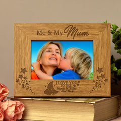 Me and My Mum Love You To The Moon Photo Frame Gift - ukgiftstoreonline