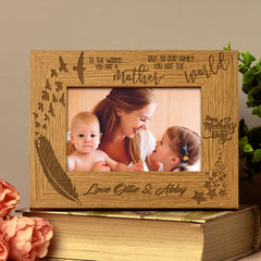 Happy Mothers Day Gift Personalised Photo Frame - ukgiftstoreonline