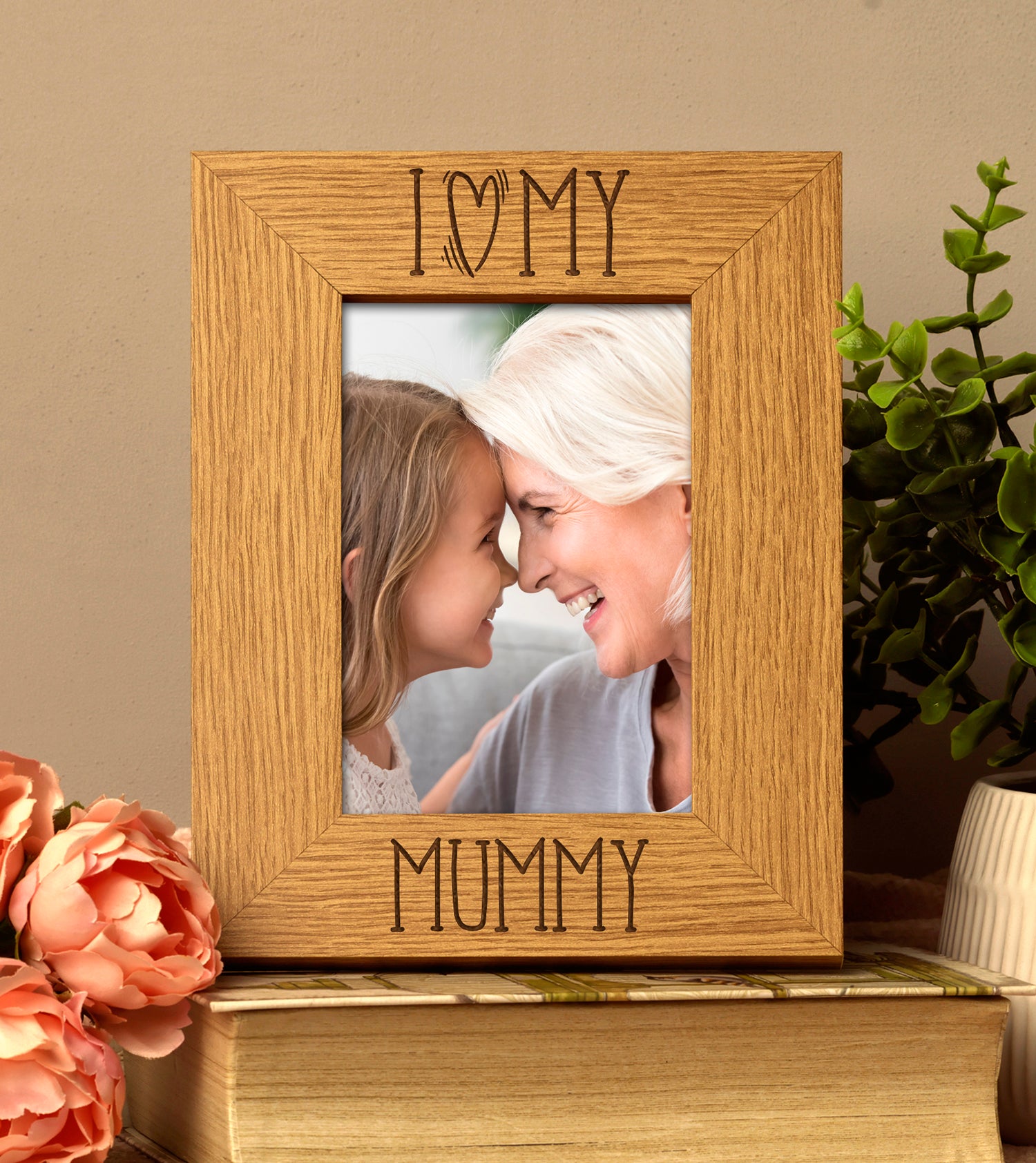 	I love heart my Mummy photo frame ukgiftstoreonline