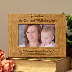 First Mother's Day Grandma Photo Frame Gift - ukgiftstoreonline