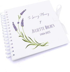 Personalised In Loving Memory Remembrance Book, Photo Album, Scrapbook
