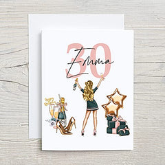 Personalised 30th Birthday Gift Card