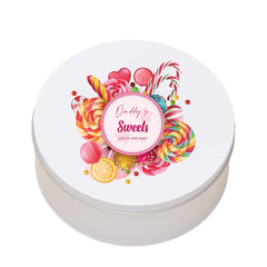 Personalised Daddy's Candy Sweet Storage Tin Gift