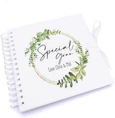 Personalised Special Gran Wreath Design Scrapbook Photo Album