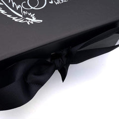 ukgiftstoreonline Black Remembrance Keepsake Memory Box Gift With Silver Print