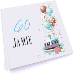 Personalised 60th Birthday Gifts for Him photo album