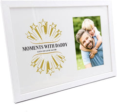 Personalised Moments with Daddy Photo Frame