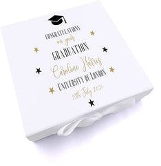 ukgiftstoreonline Personalised Congratulations On Your Graduation Keepsake Memory Box Gift