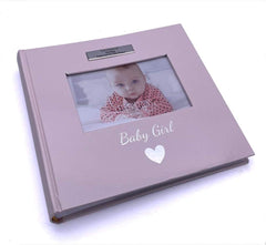 ukgiftstoreonline Personalised Baby Girl Photo Album 160 Pictures