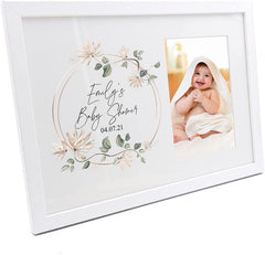 Personalised Baby Shower Photo Frame