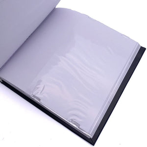 18th Birthday Black Photo Album Gold Laurel Wreath