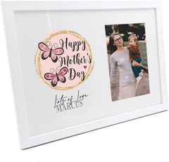 Personalised Happy Mothers Day Gift Photo Frame
