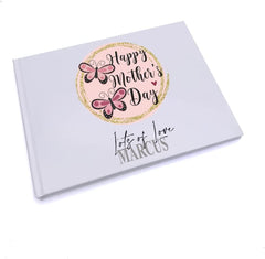 Personalised happy mothers day Guest Book