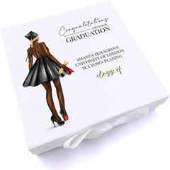 Personalised Female Girls Graduation Keepsake Memory Gift Box Gift