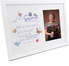 Personalised Grandma Hold Our Hands Photo Frame