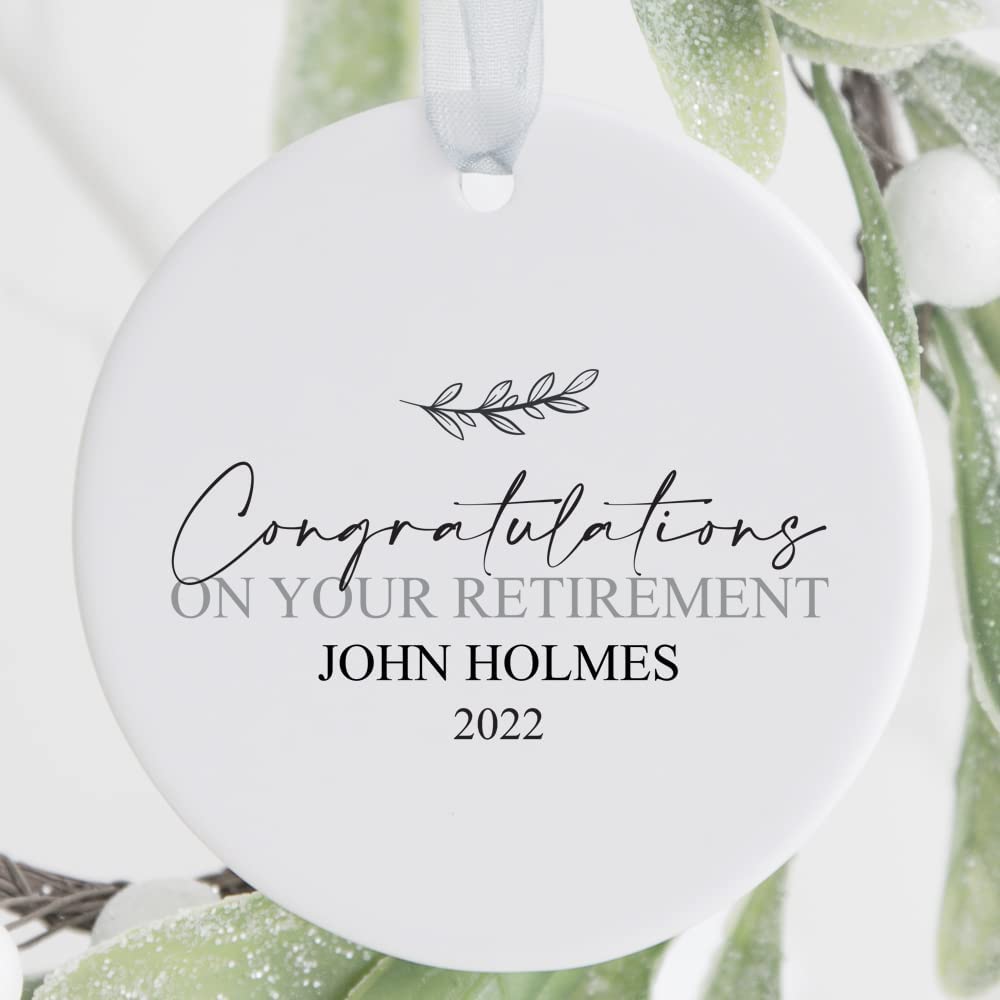 ukgiftstoreonline Personalised Ceramic Keepsake Retirement Gift Personalised Retirement Gifts ukgiftstoreonline