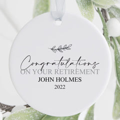 ukgiftstoreonline Personalised Ceramic Keepsake Retirement Gift Personalised Retirement Gifts ukgiftstoreonline