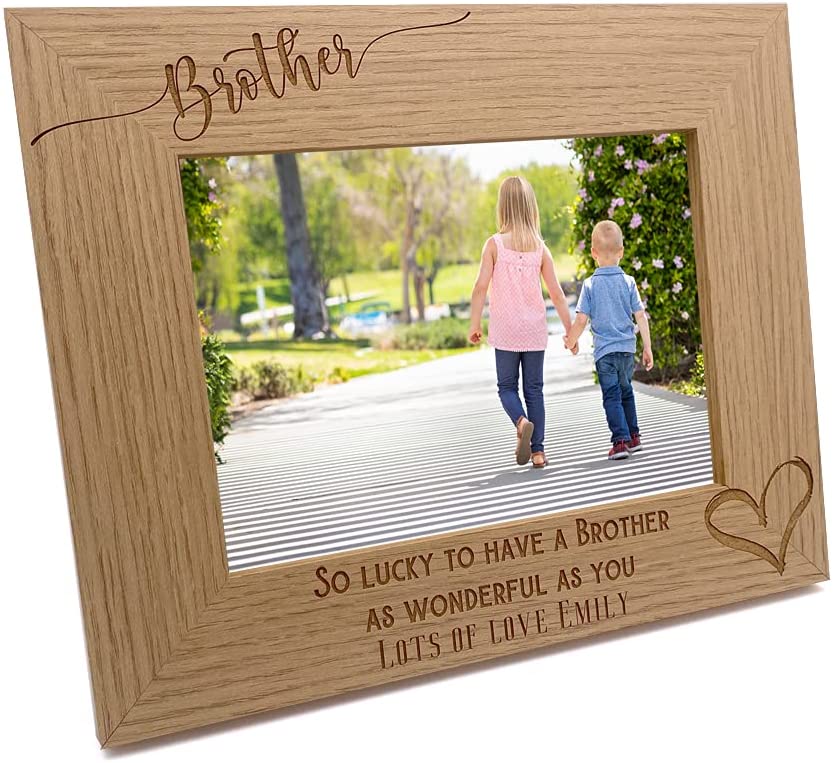 Personalised Nephew As Wonderful As You Photo Frame gift Nephew Photo Frame ukgiftstoreonline 4 x 6 Inch