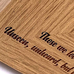 ukgiftstoreonline Mum and Dad In Loving Memory Remembrance Portrait Wooden Photo Frame Gift