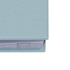 Personalised Baby Boy Light Blue Photo Album With Linen Cover