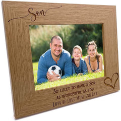 Personalised Son As Wonderful As You Photo Frame gift