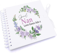 Personalised Special Nan Scrapbook Photo Album