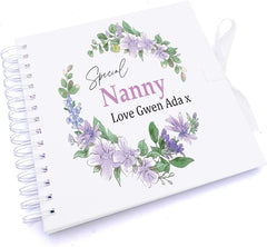 Personalised Special Nanny Scrapbook Photo Album