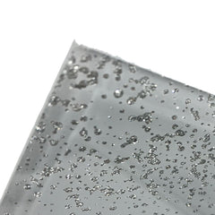 ukgiftstoreonline Beautiful Grey Glass and Glitter Photo Frame Gift