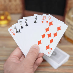 Personalised Luxury Playing Card Box-mens personalised gift- wooden card set- travel game- games for him - game gift-keepsake card set