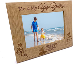 Me and My Big Brother Love You To The Moon Photo Frame Gift