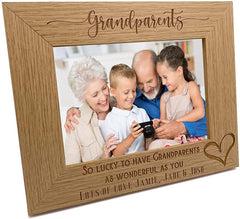Personalised Grandparents As Wonderful As You Photo Frame gift