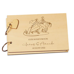 Personalised Honeymoon Scrap Book Or Mini Album