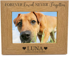Personalised Pet Remembrance Photo Frame I Loved You For All Your Life