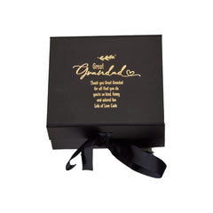 ukgiftstoreonline Personalised Great Grandad Black Gift Box With Gold Leaf