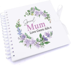 Personalised Special Mum Scrapbook Photo Album