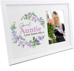 Personalised Special Auntie Photo Frame