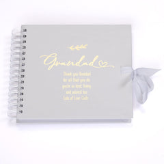 Personalised Grandad Scrapbook or Photo Album Gift With Sentiment