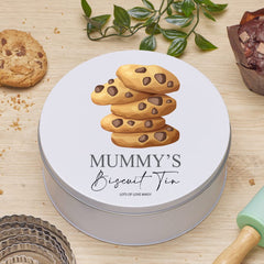 Personalised Mummy's Biscuit or Cookie Storage Gift