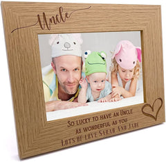 Personalised Uncle As Wonderful As You Photo Frame gift